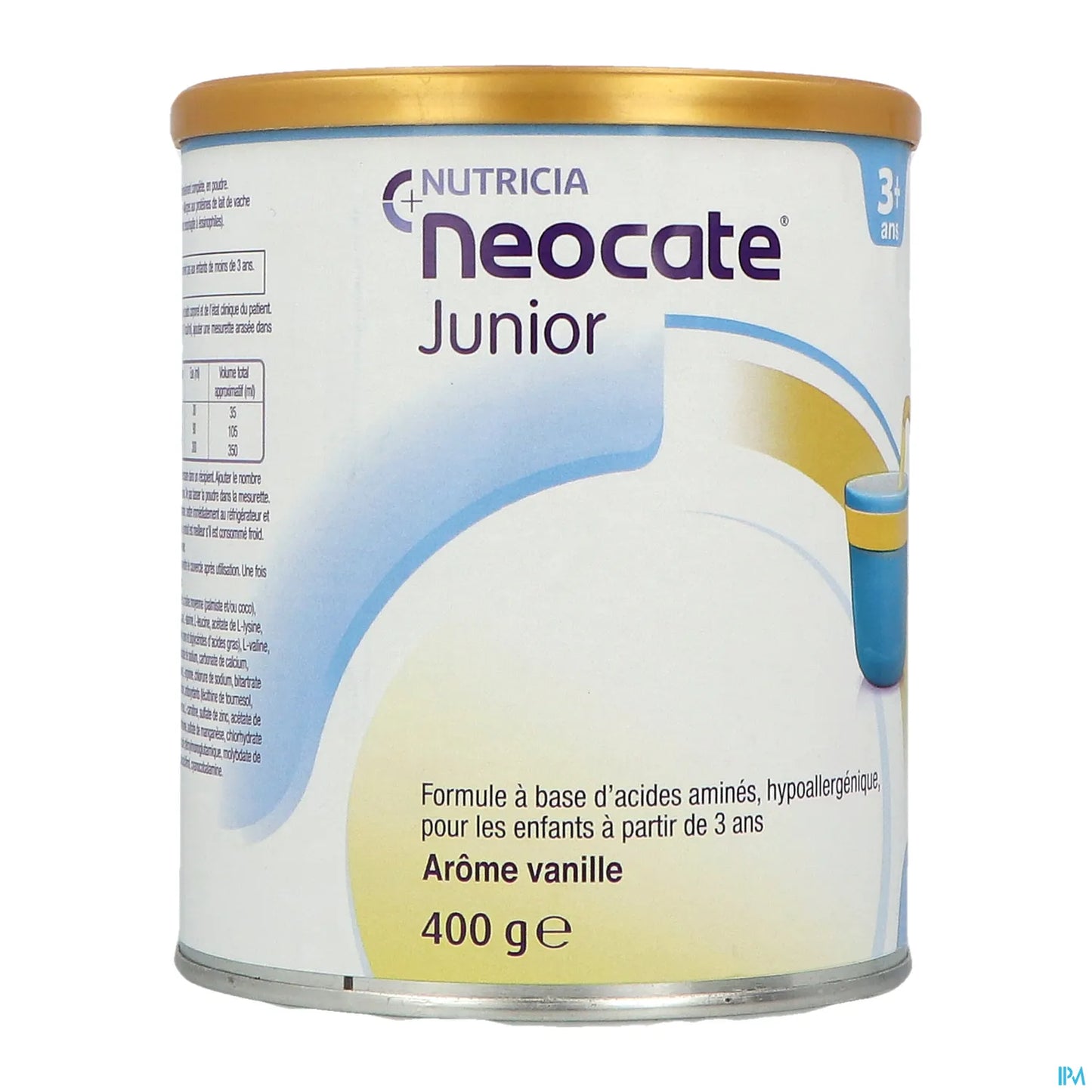 Gallia Bébé Expert Neocate Junior Vanille Poudre 400 g