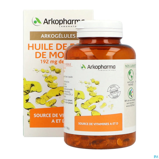 Huile de Foie de Morue 220 Capsules