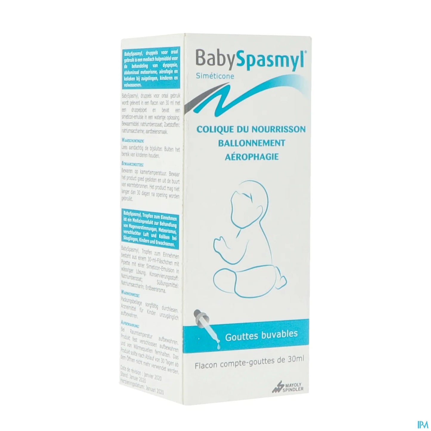 Mayoly Spindler BabySpasmyl Solution Buvable en Gouttes 30 mL