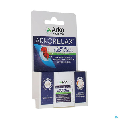 Arkorelax Sommeil Flexi-Doses 60 Comprimés