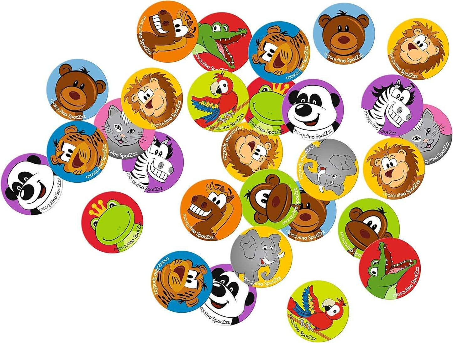 Stickers Anti-Moustiques Citronnelle 30 Unités