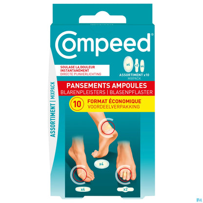 Cerotti per vesciche, confezione da 10 pezzi