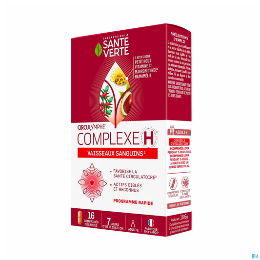 Circulymphe Complex H Tablets Box of 16