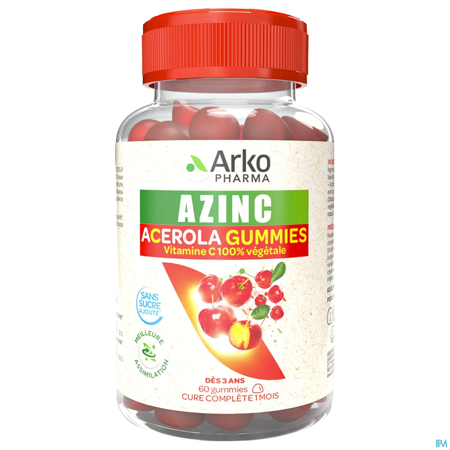 Azinc Acérola 60 Gummies