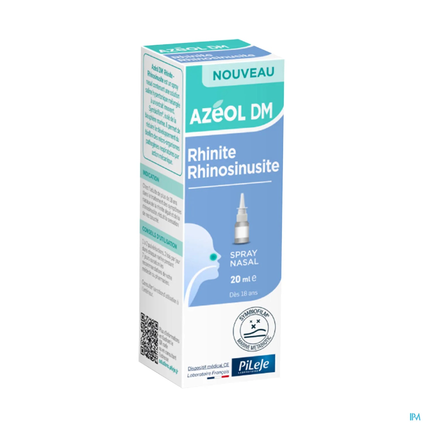 Pileje Azéol DM Rhinite Rhinosinusite Adulte Spray Nasal 20 mL