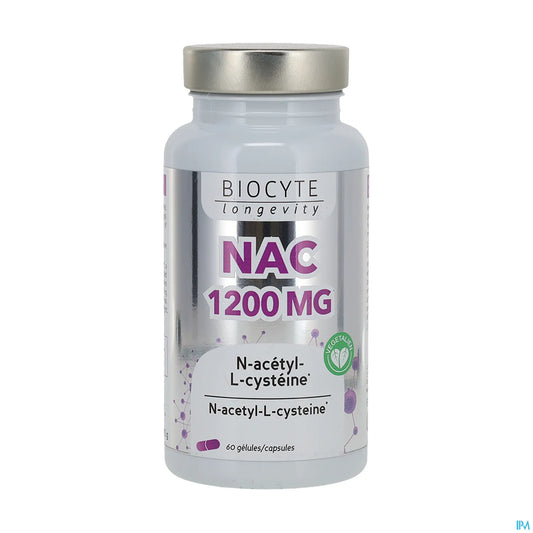 N Acetyl Cysteine ​​1200 mg 60 Capsules