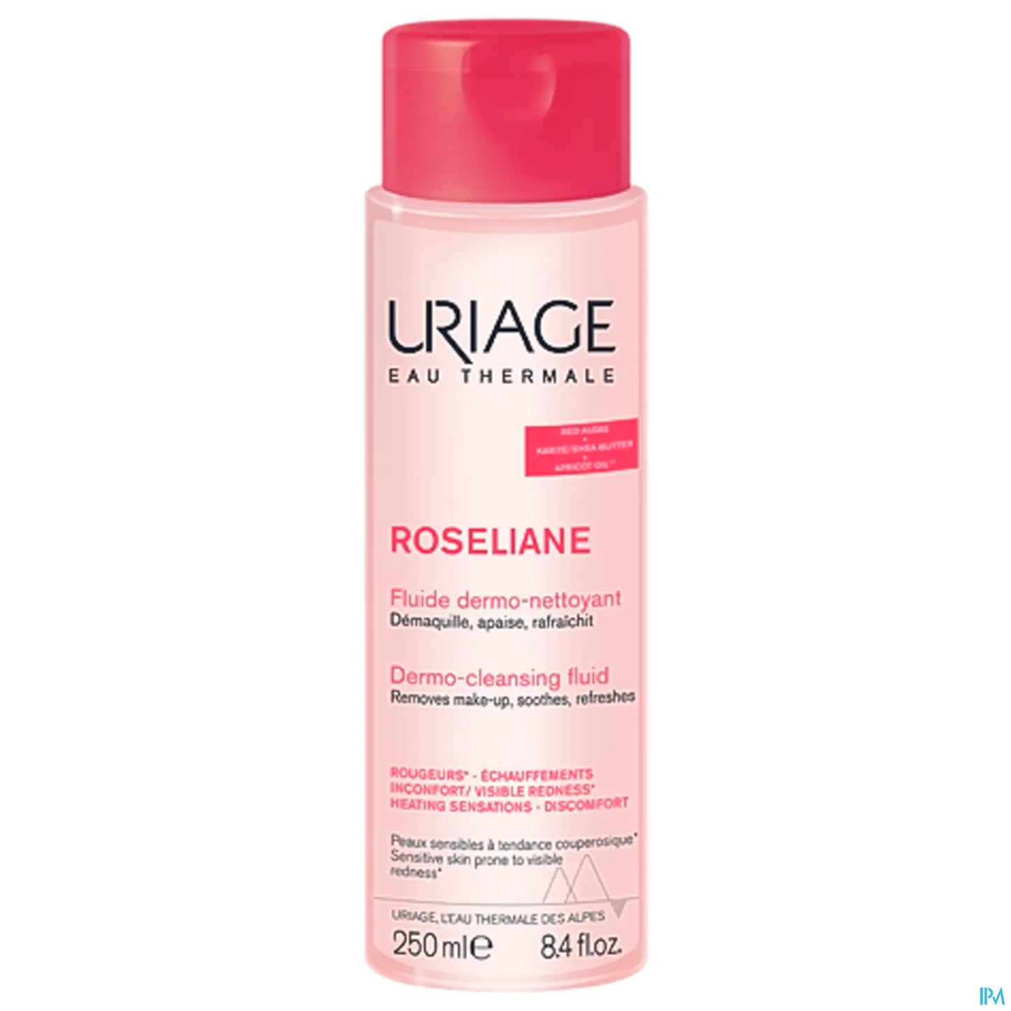 Roséliane Fluide Dermo-Nettoyant 250ml Pour Peaux Sensibles