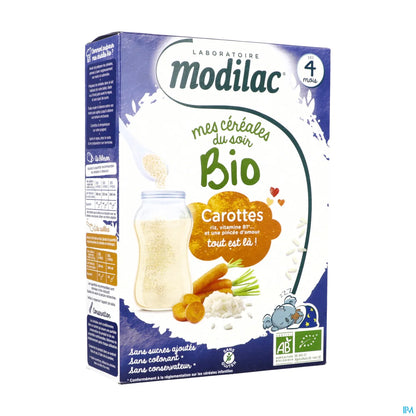 Organic Rice Carrot Cereal From 4 Months 250g