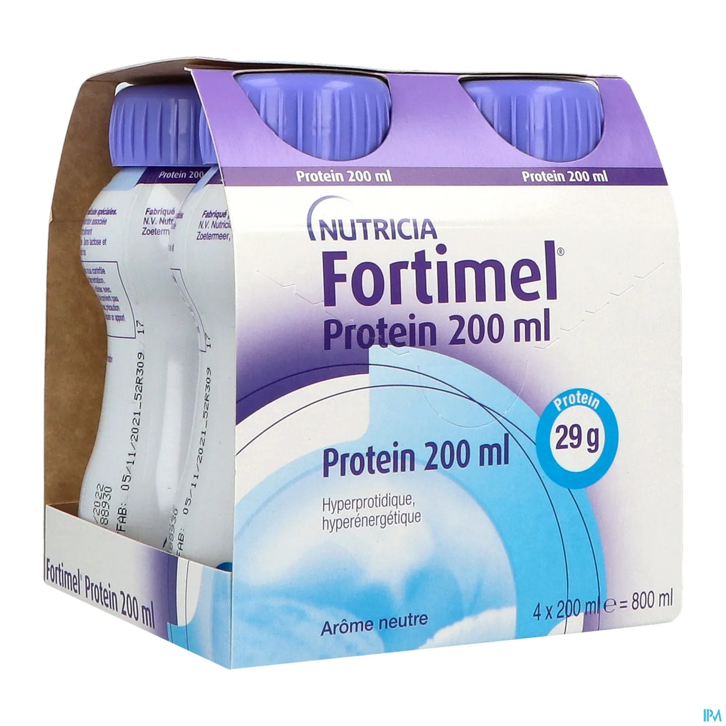 Fortimel Protein Sensation 2,4 kcal Neutre 4 x 200 mL