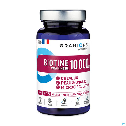 Biotina 10000 µg 60 Compresse