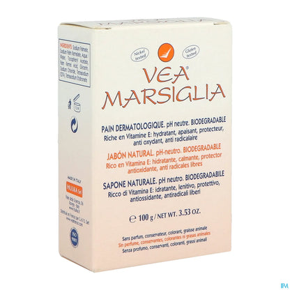 Marsiglia Pain Dermatologique Protecteur à la Vitamine E 100g