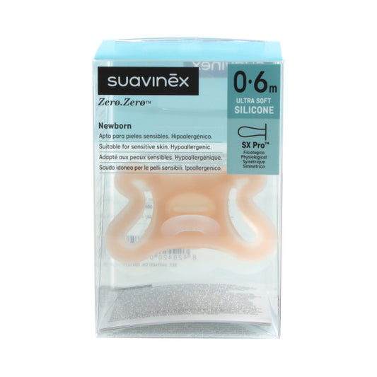 Chupete Zero-Zero 0-6m Symetrique Silicone