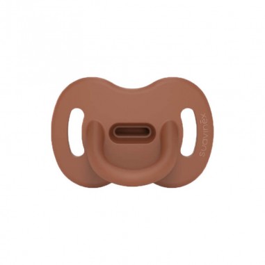Sucette Anatomique Réversible en Silicone 0-6 Mois Nude