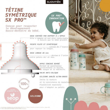 Biberon Walk In The Park Verde 360ml Silicone