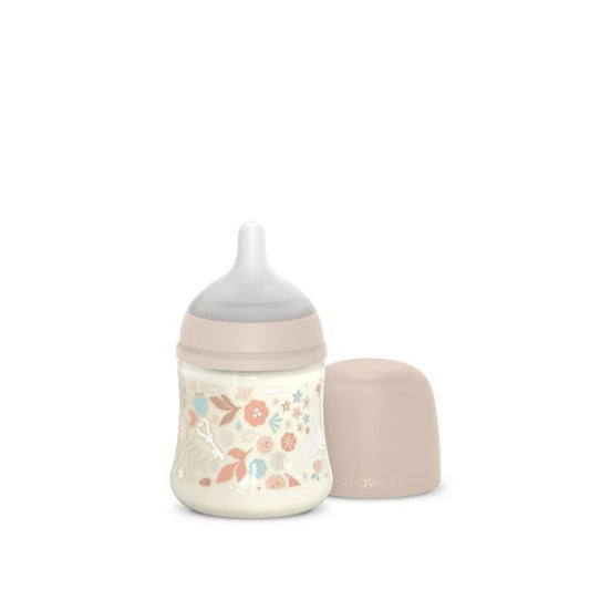 Wonderland Liberty baby bottle 150 ml Flusso Lento Pink