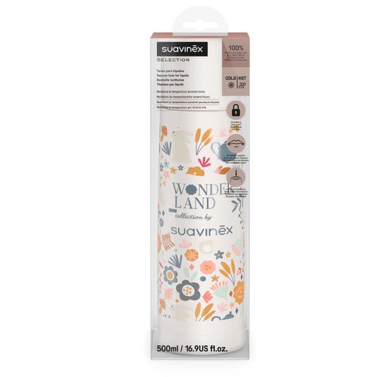 Termo Para Liquidos Wonderland Liberty Beige 500ml