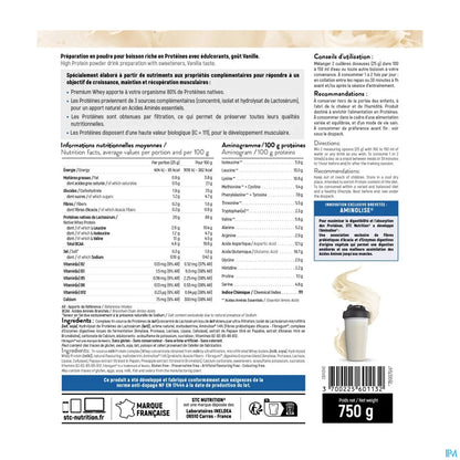 Pure Whey Vanille 750G
