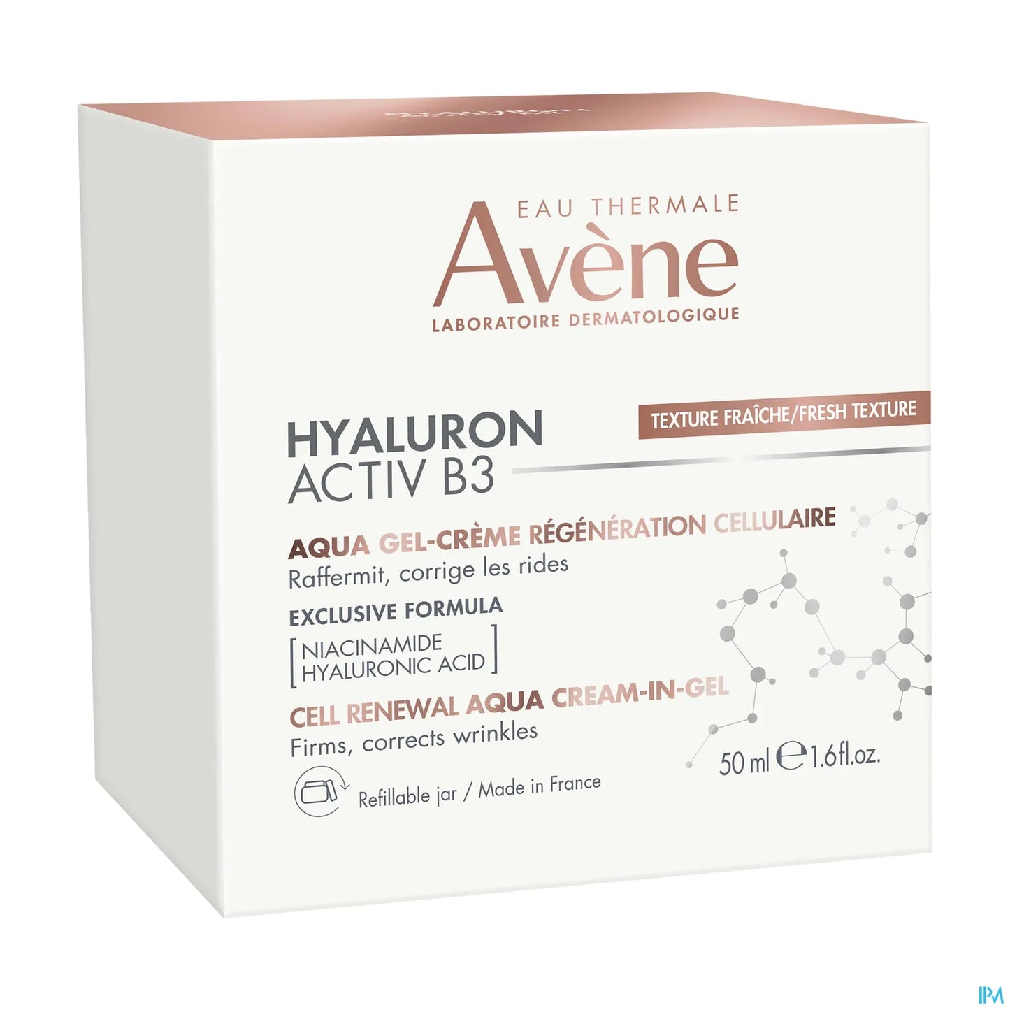Hyaluron Activ B3 Gel Crème Aqua Régénération Cellulaire 50ml