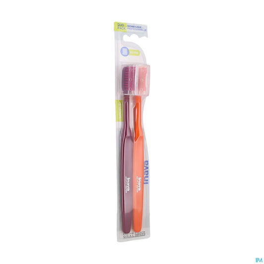 Inava Brosse à Dents Souple 20/100 Duo Pack
