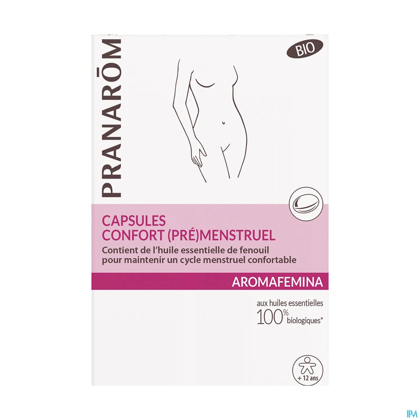 Capsule Aromafemina Pre-Mestrual Comfort 30 capsule.