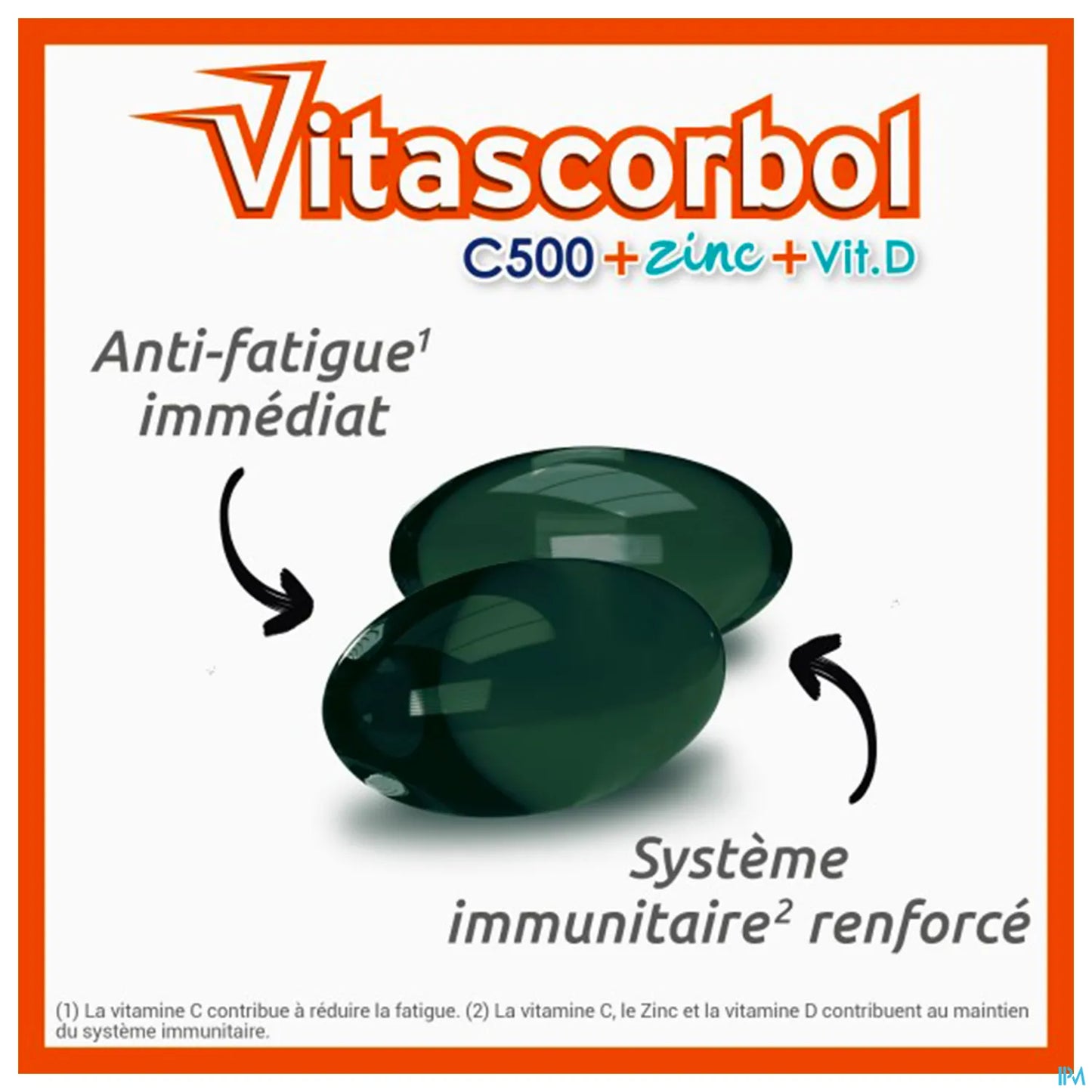Vitascorbol C500 Zinc Vitamine D 30 Capsules