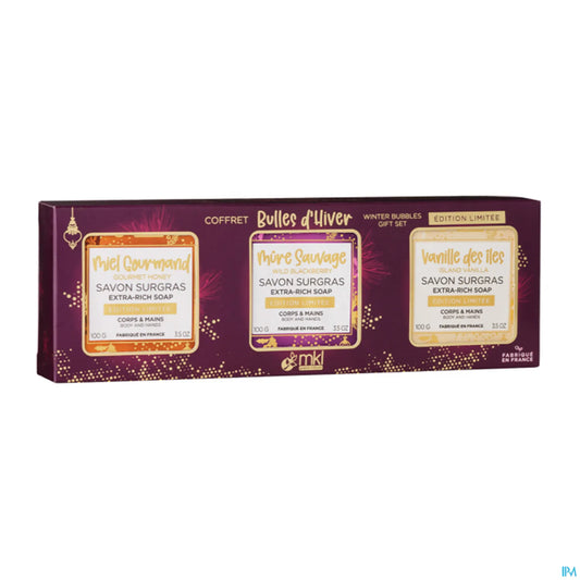 Coffret Bulles d'Hiver 3 unités