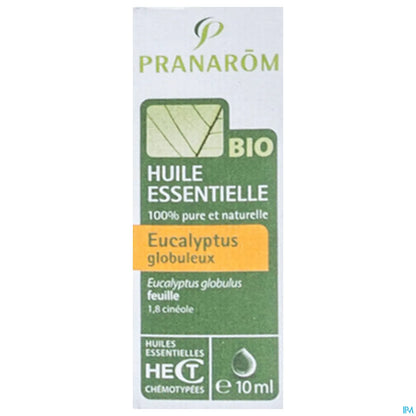 Olio essenziale di eucalipto globulus biologico 10 ml