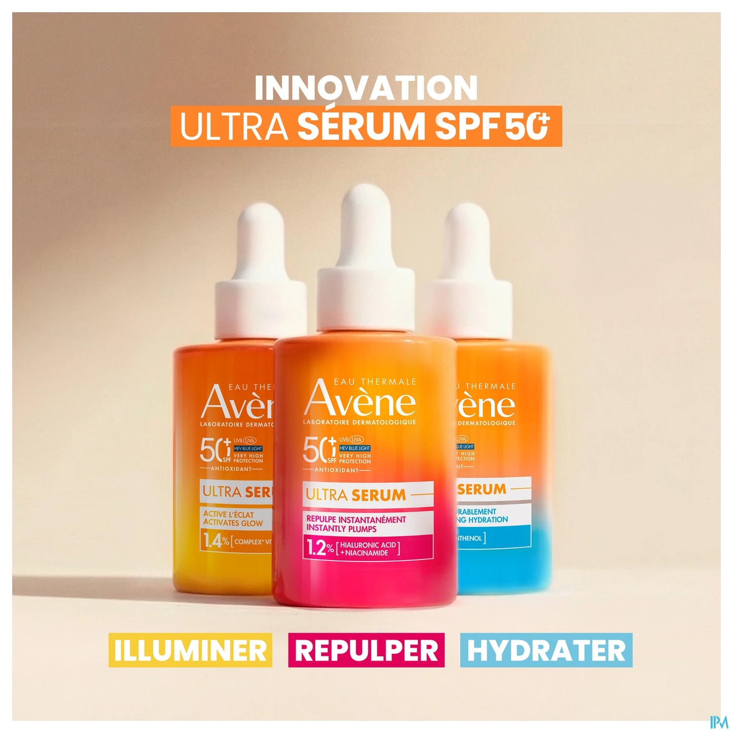 Avène Ultra Sérum Hydratant Solaire SPF 50+ 30 mL