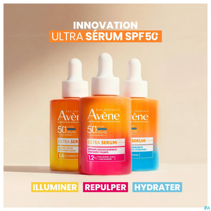 Avène Ultra Sérum Hydratant Solaire SPF 50+ 30 mL