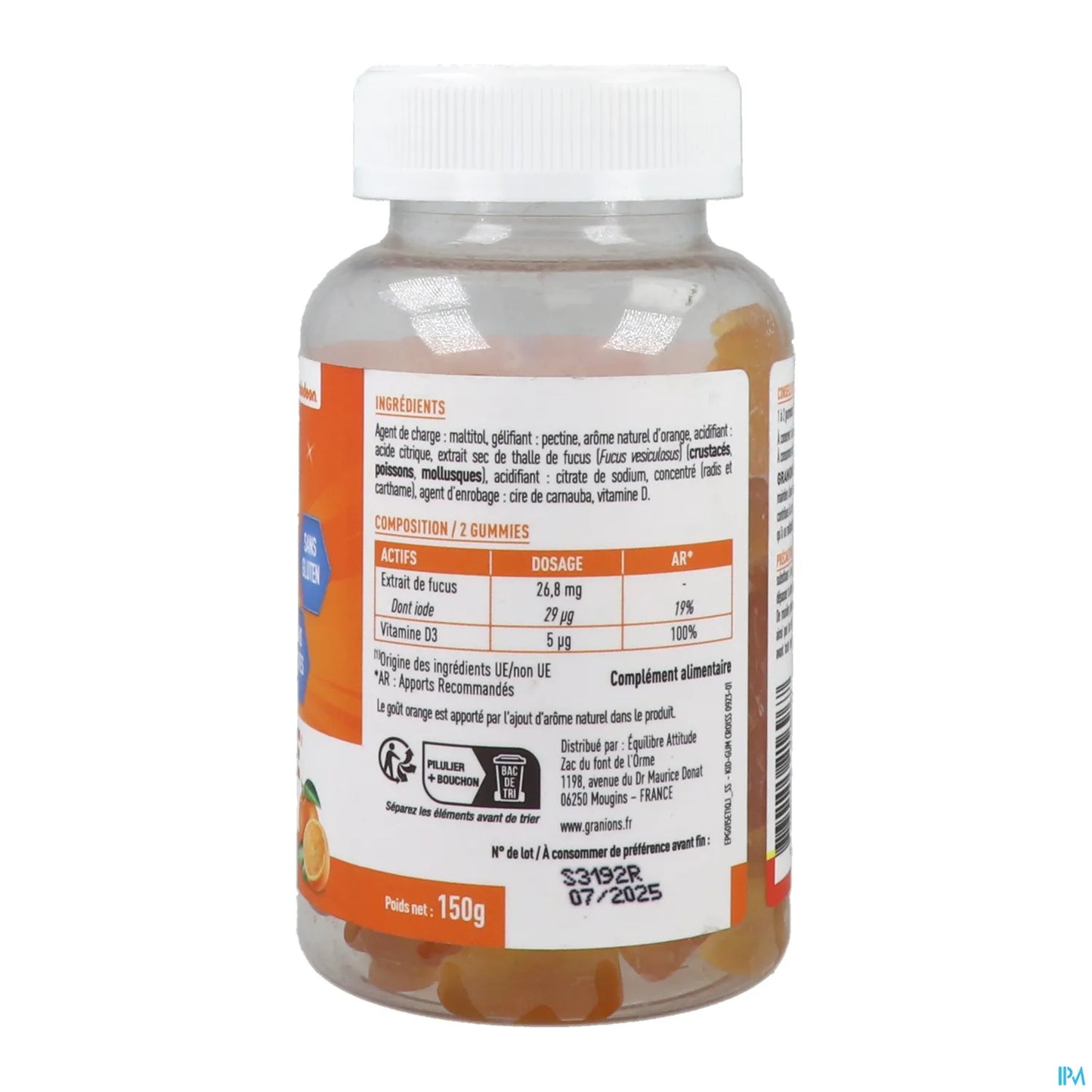 Kid Pat'Patrouille Croissance 60 Gummies