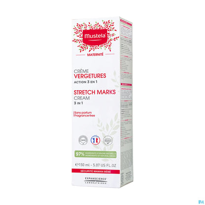 Maternité Crème Vergetures Sans Parfum 150 ml