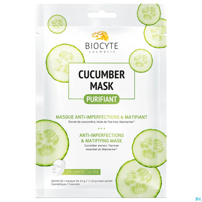 Maschera purificante al cetriolo