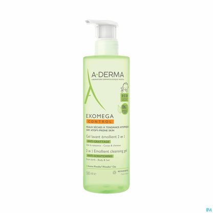 Exomega Control Anti-Itch Emollient Cleansing Gel 500ml