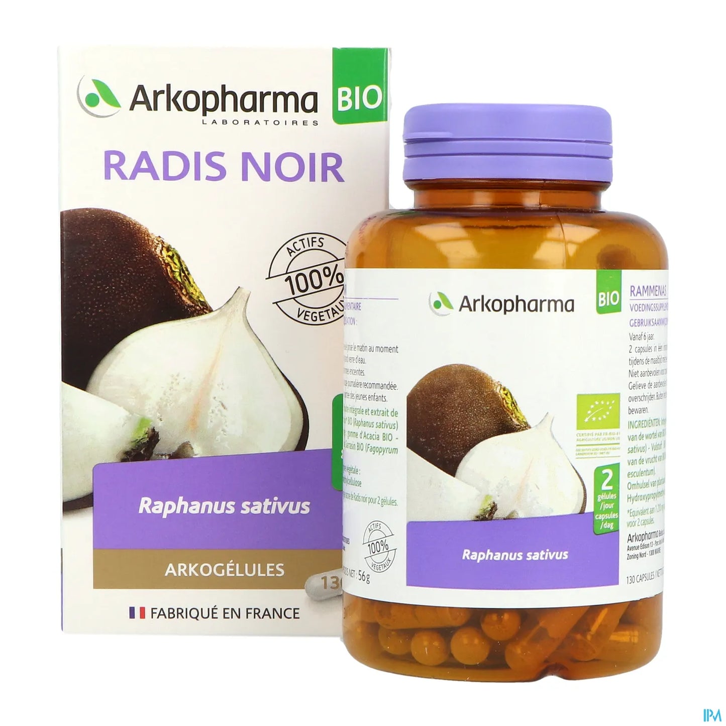 Arkogélules Bio Ravanello Nero 130 Capsule