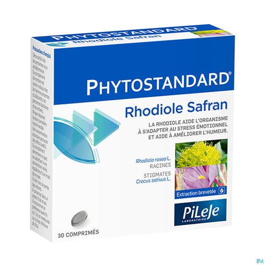 Phytostandard Rhodiole Safran 30 Comprimés