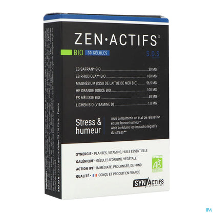 Synactifs ZenGreen Stress 30 Gélules