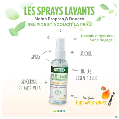 Spray Lavant Poire-Vanille 50ml