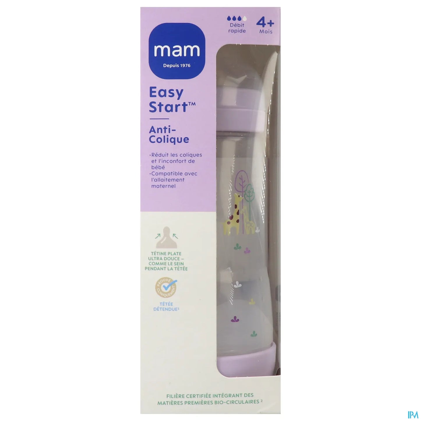 Easy Start Anti-Colique 4+m 320ml Lilas