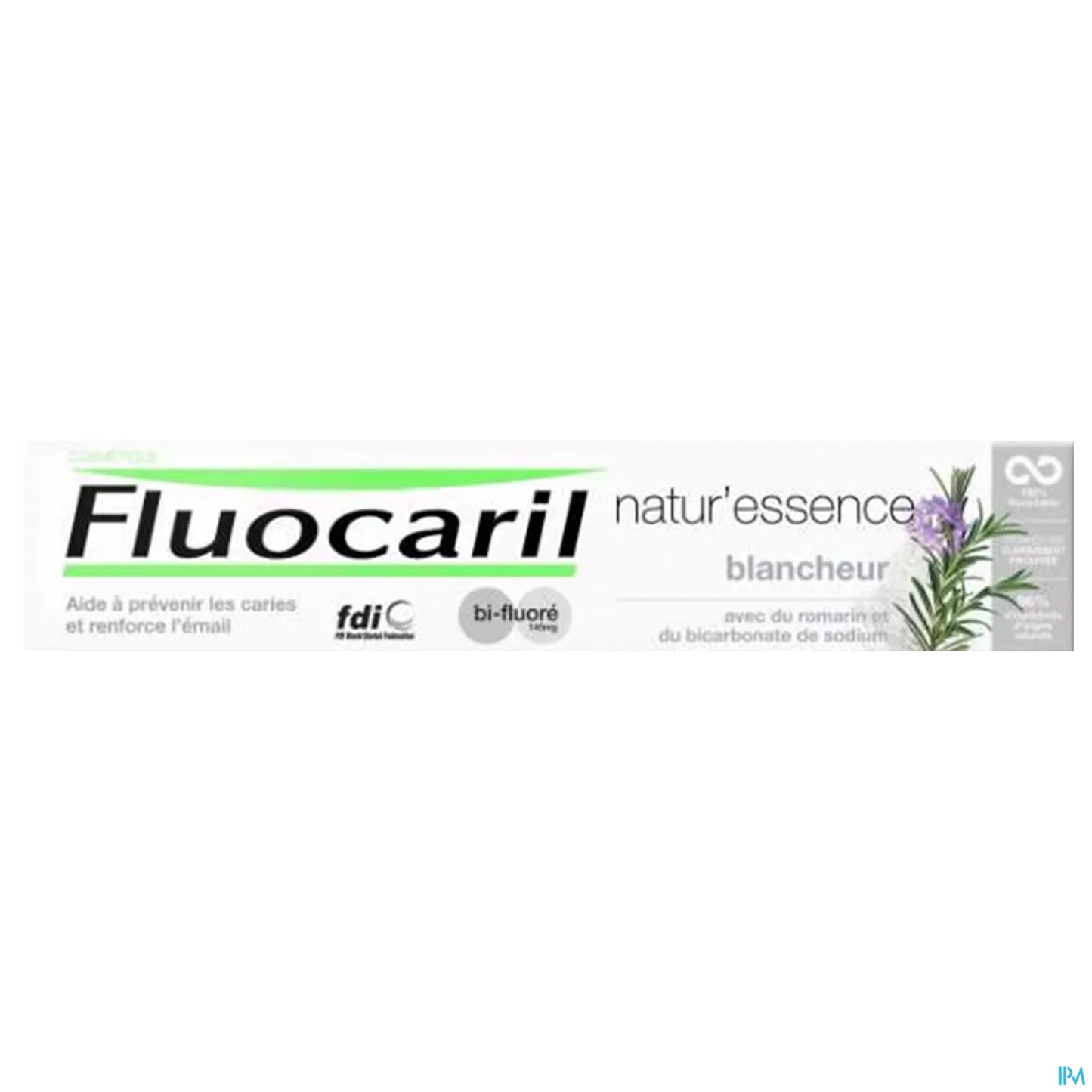 Natur'Essence Blancheur 75ml Dentifrice Bifluoré 145mg