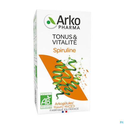 Arkogélules Spiruline Bio 45 Gélules