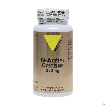 N-Acetyl Cysteine ​​280mg 120 Vegetable Capsules