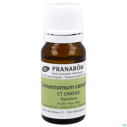 Olio essenziale di foglie di Ravintsara biologico 10 ml