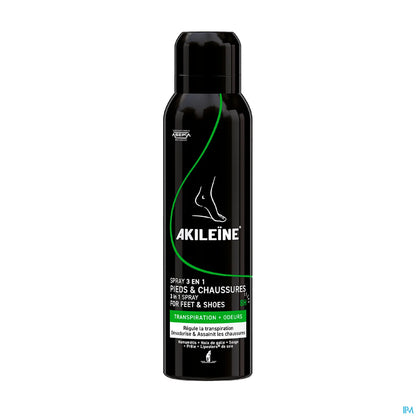 Spray 3 in 1 per piedi e scarpe 150 ml