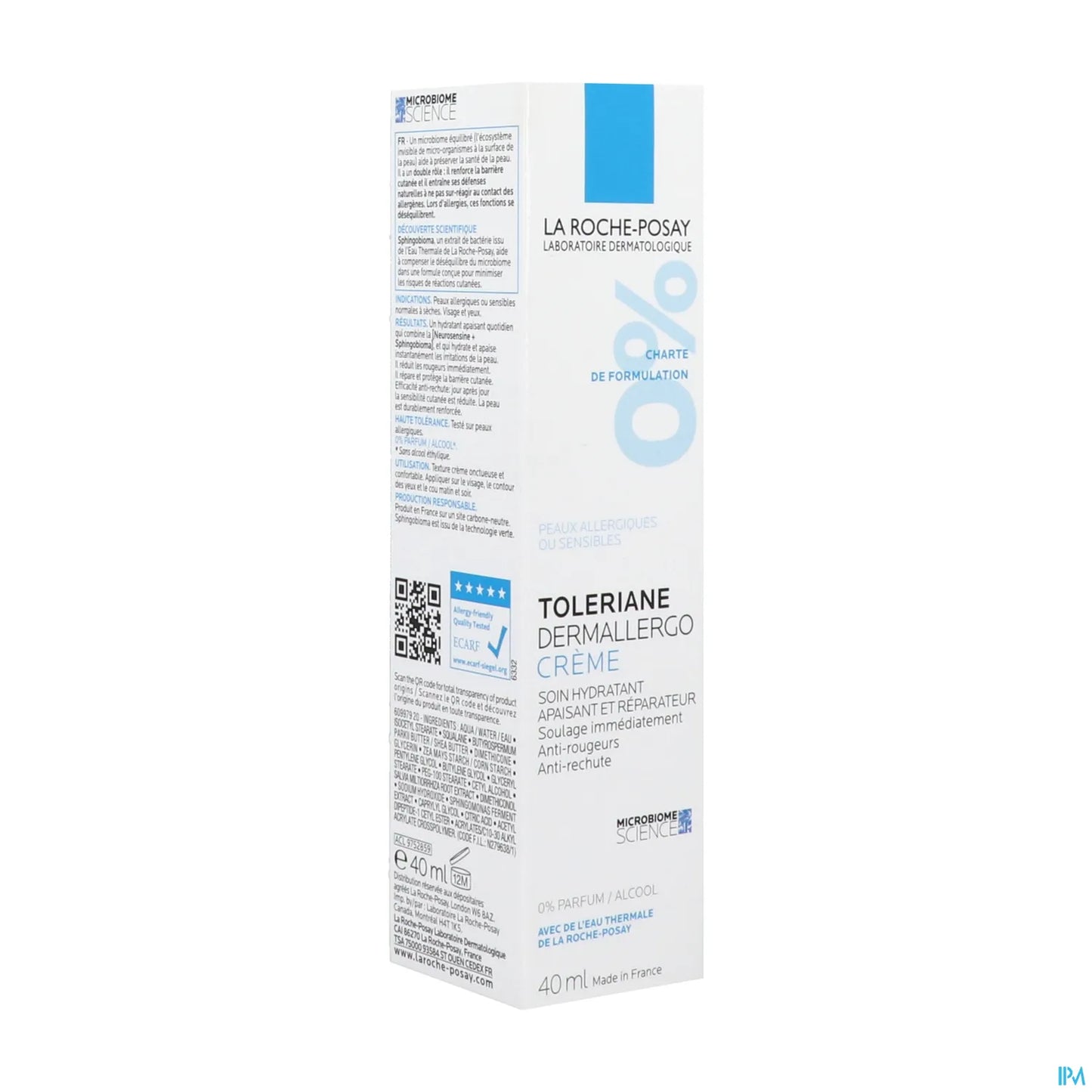 Toleriane Dermallergo Cream Visage Hydratant 40ml