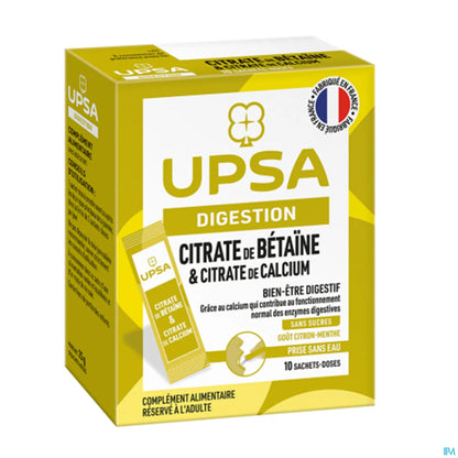Digestione Betaina Citrato e Citrato di Calcio 10 Bustine