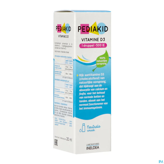 Ineldea Pediakid Vitamin D3 200 IU 20ml