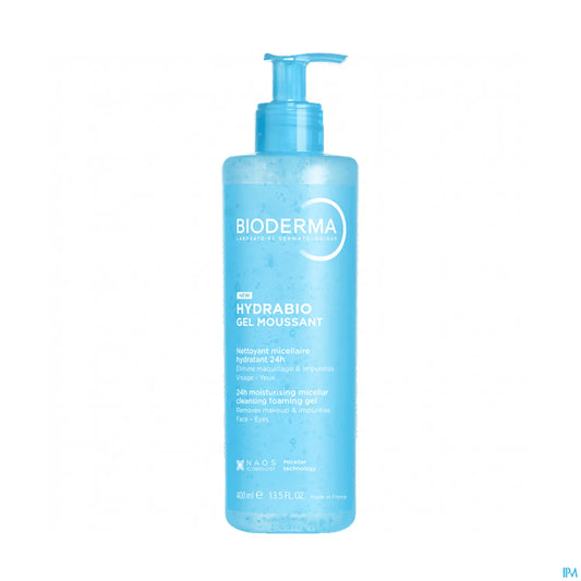 Hydrabio Gel Moussant 400 ml 3 En 1