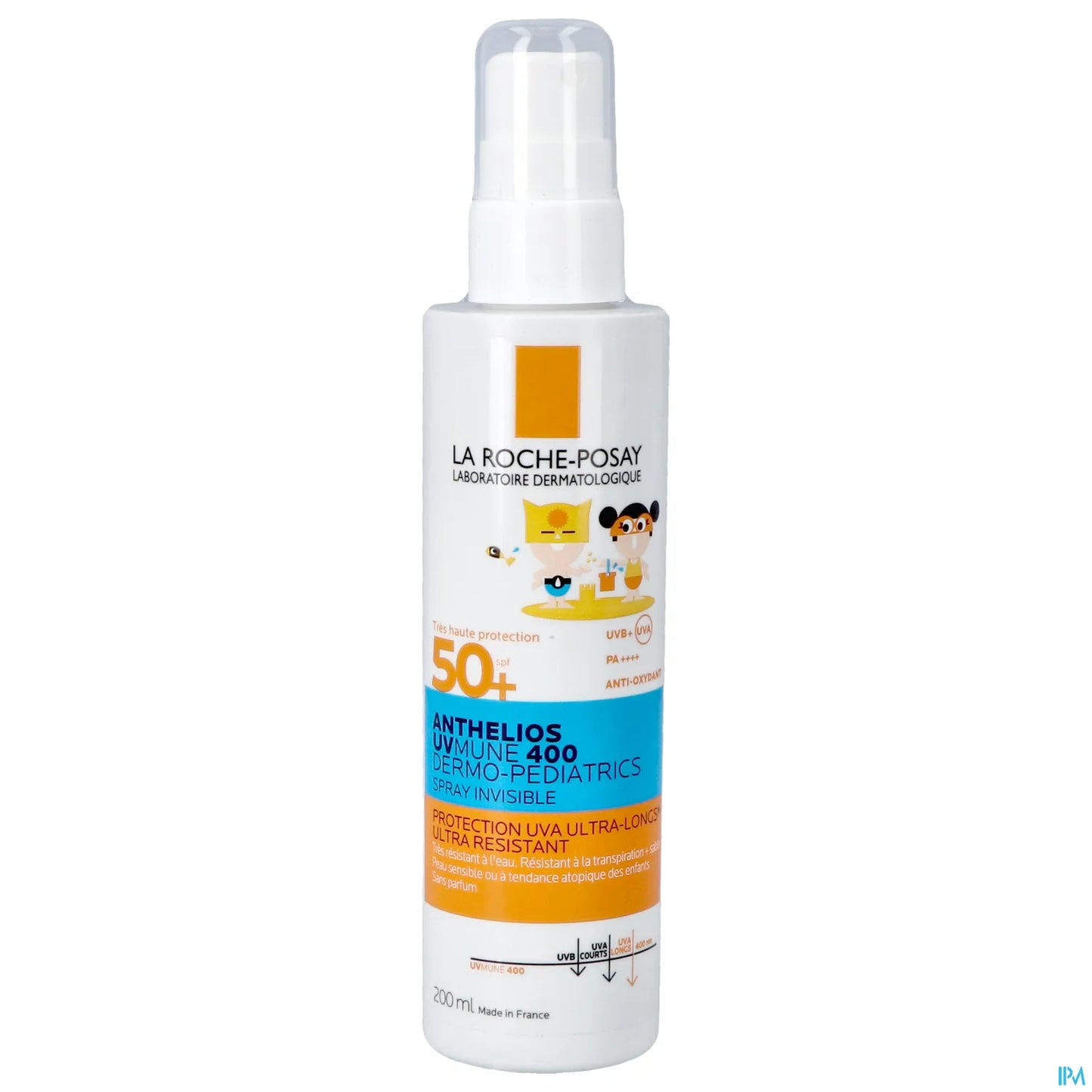 Anthelios UVMune 400 Dermo-Pediatrics Invisible Spray SPF50+ 200ml