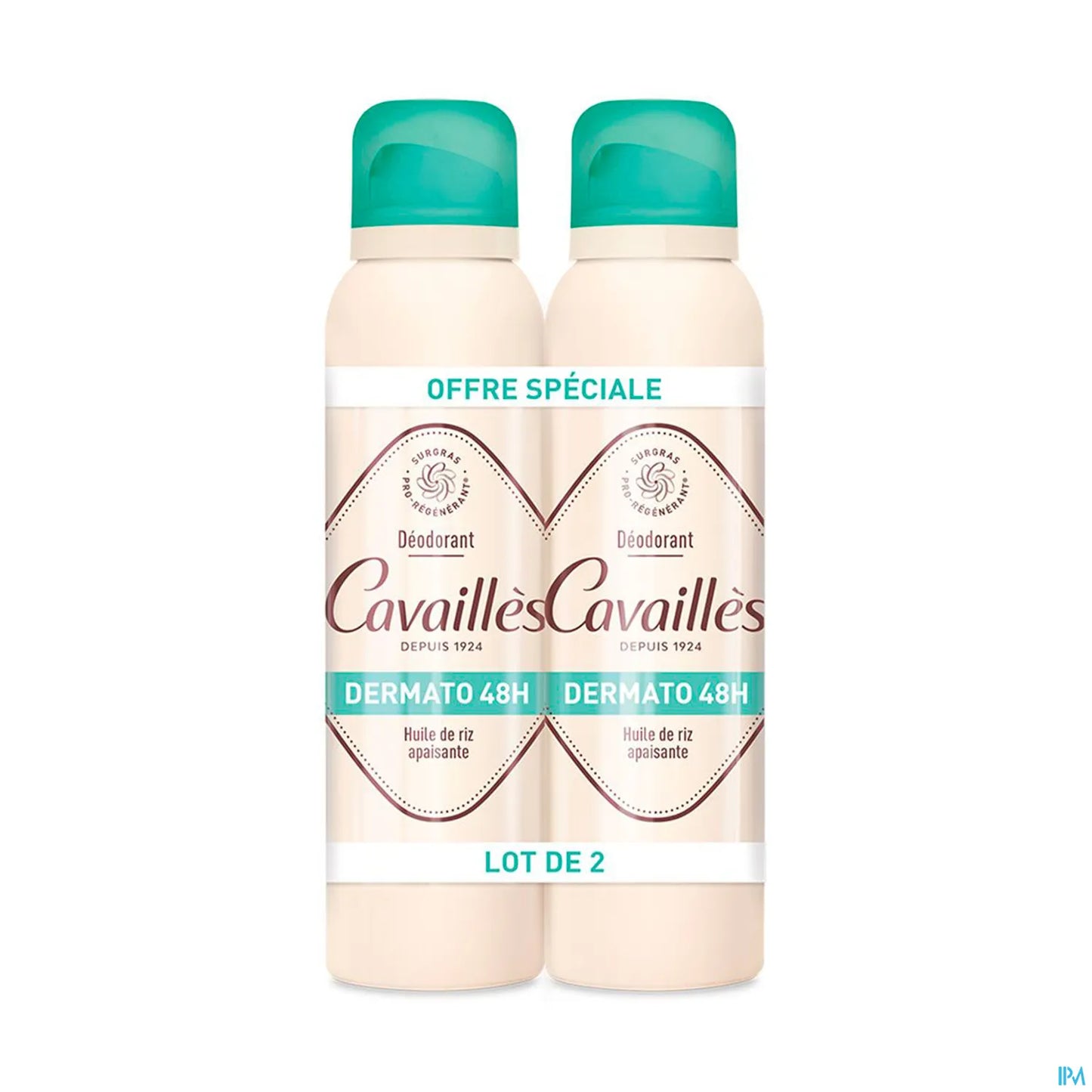 Rogé Cavaillès Déo Soin Dermato Spray 2x150 ml