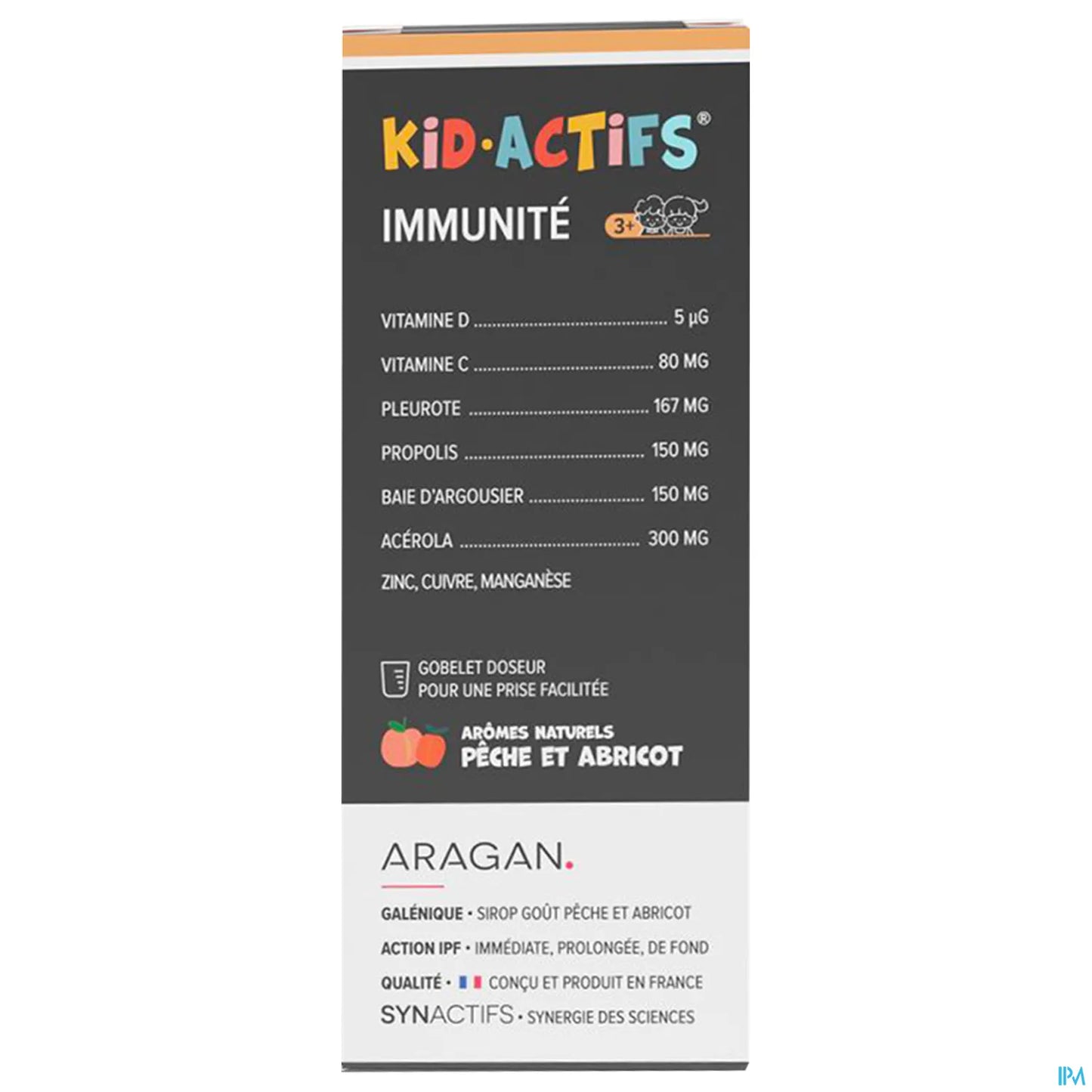 Sciroppo per l'immunità Kid Actifs 125 ml